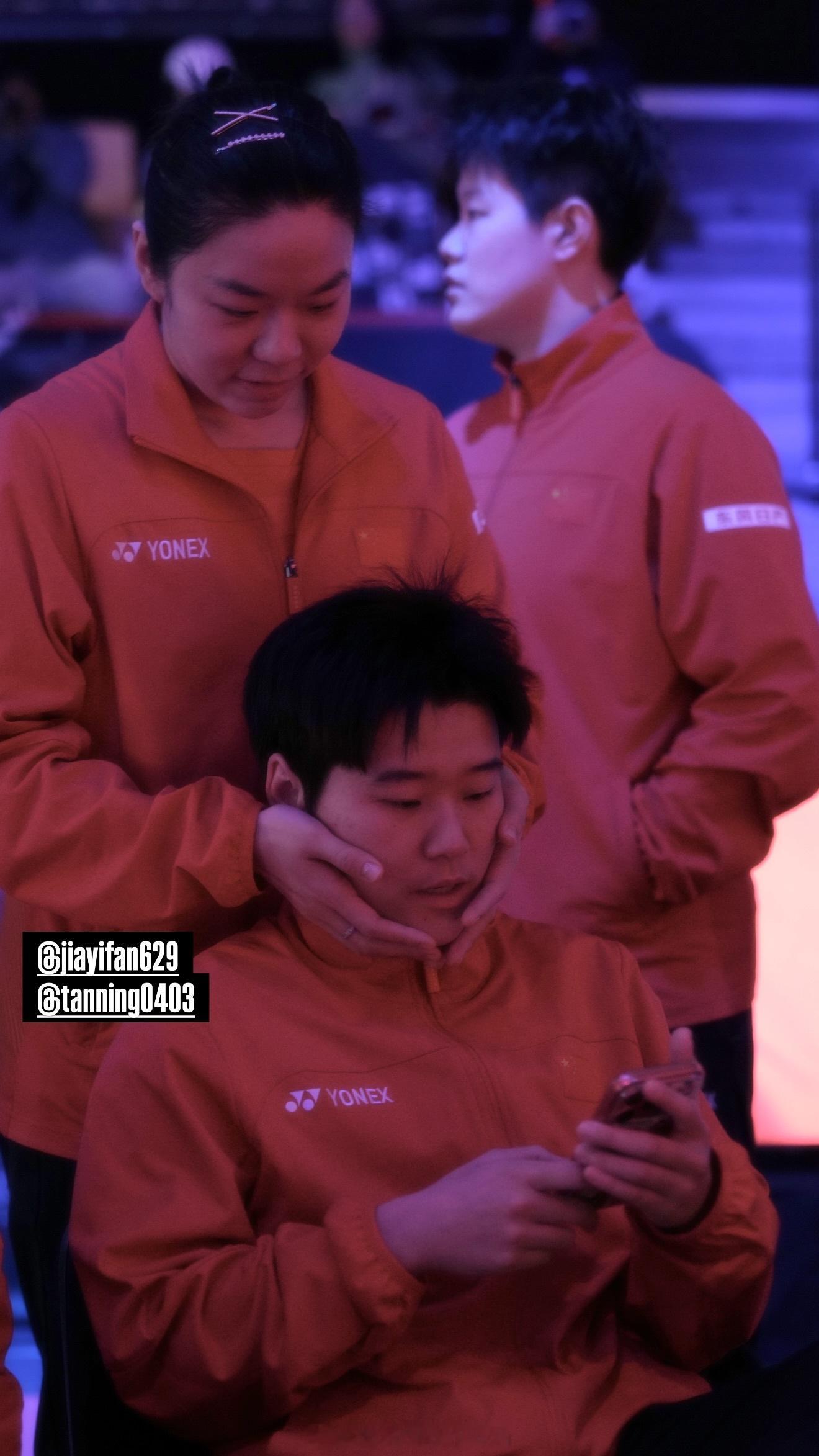 捕捉到两个小可爱📸：zongyenyen 2026年汤尤杯