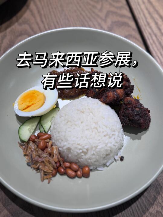 去马来西亚参展，有些话想说