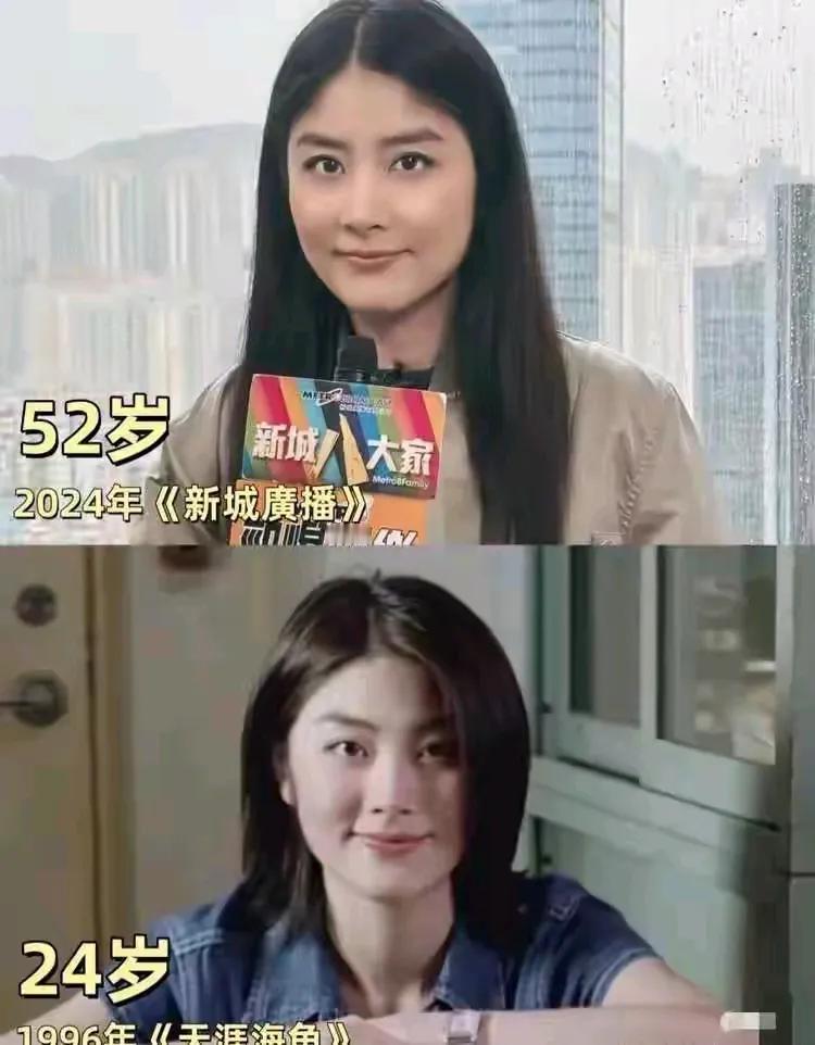 我不奇怪陈慧琳的脸保养得好，我是纳闷，她的眼神，还像以前那样，跟20多年前差别不