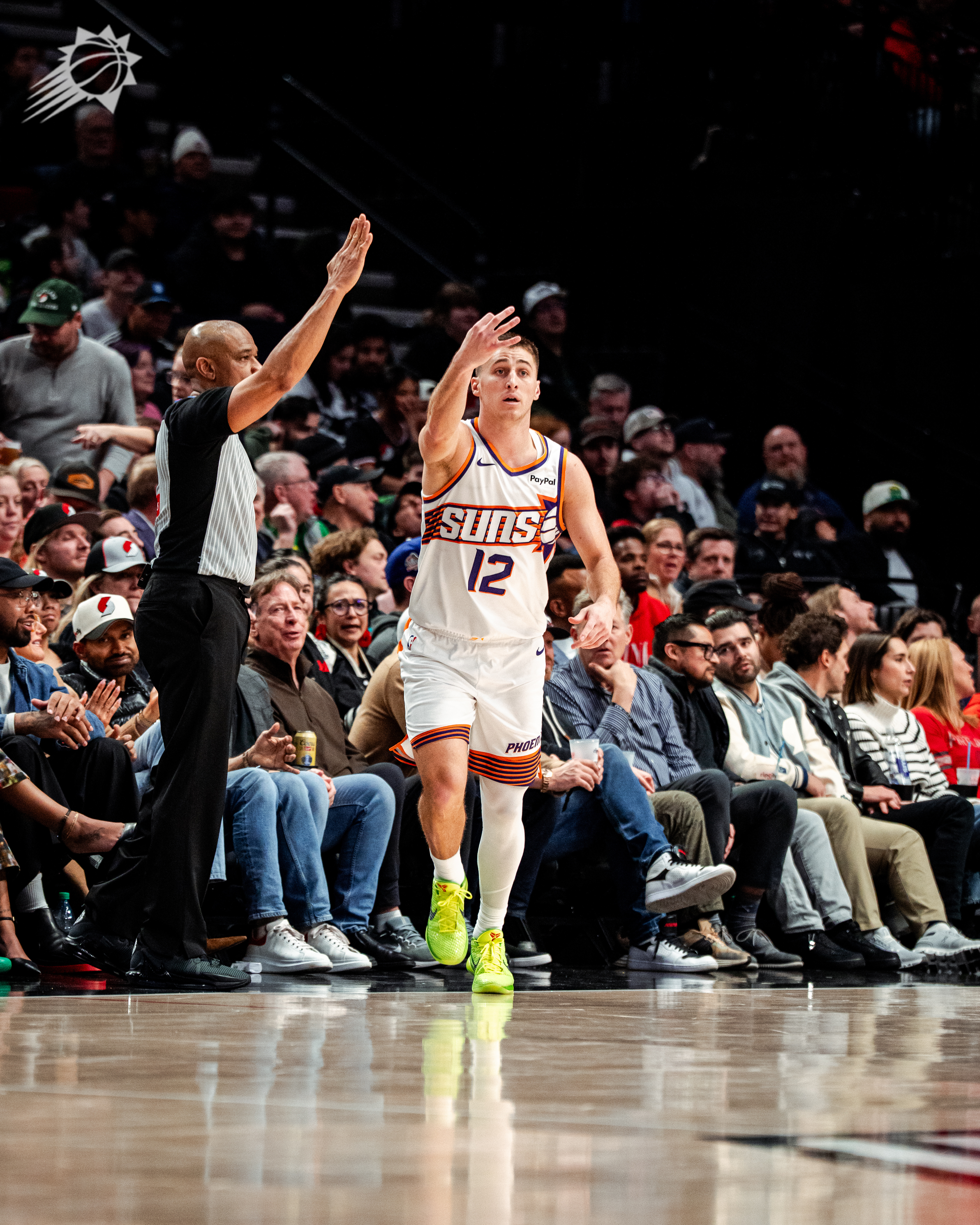 鸡皮拿下了生涯至今最高的30分！菲尼克斯太阳 | 旭日东升 | 太阳vs开拓者