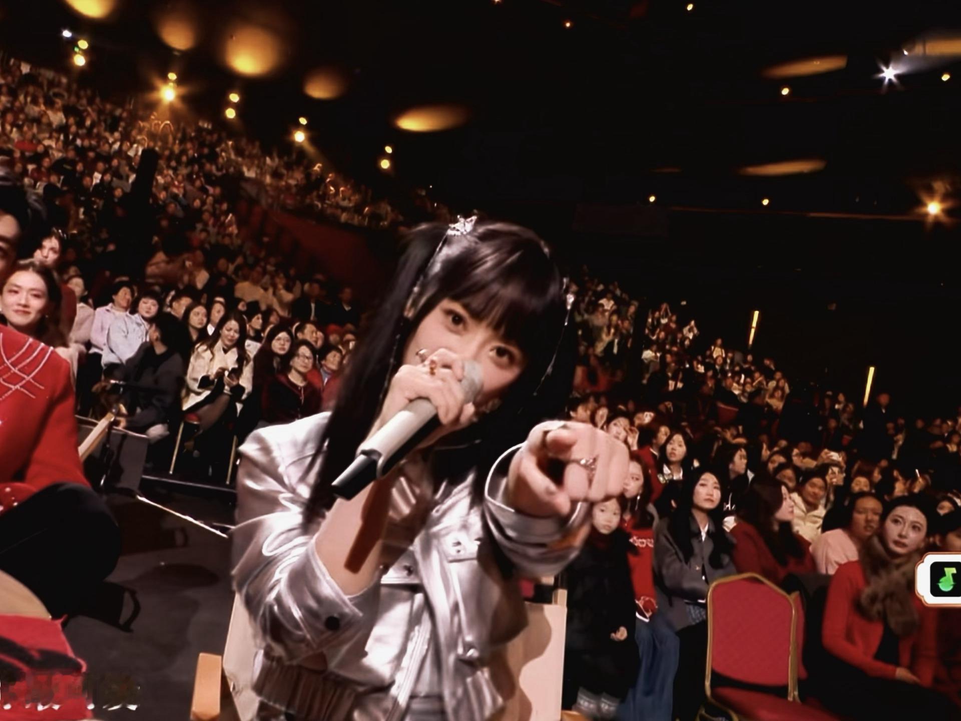 我家y2k双马尾萌妹子🥰沈月双马尾齐刘海造型湖南卫视小年夜春晚