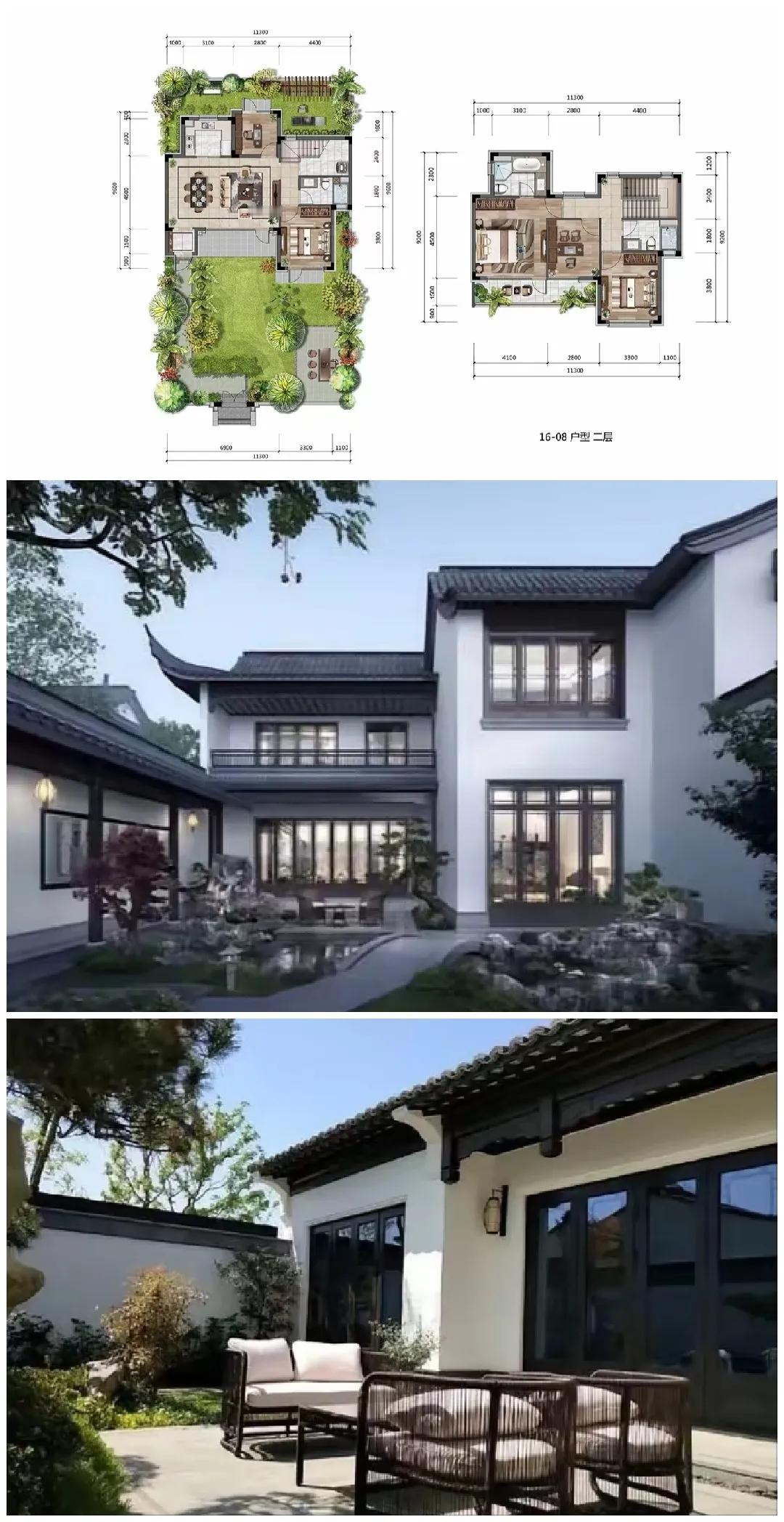 优雅的双层的建筑。具备了古典的韵味，这种方式也可以享受现代化的室内的效果，不得不