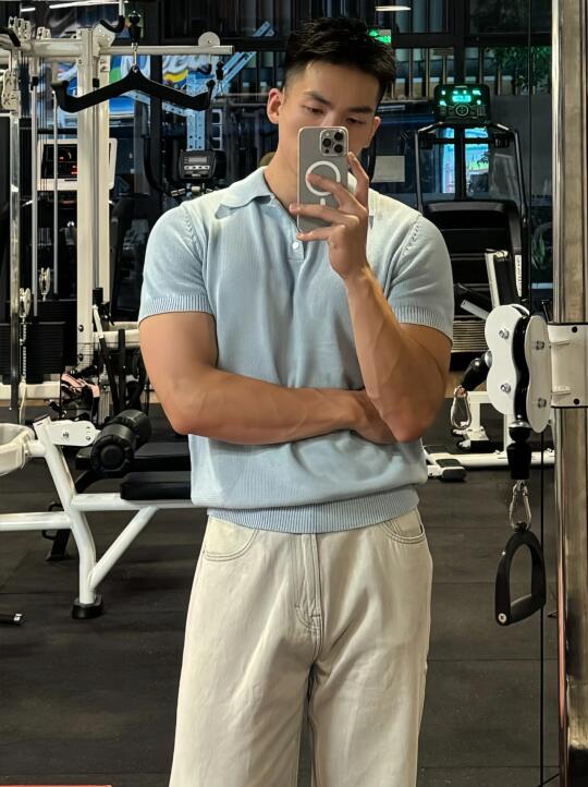 look｜淡人蓝灰day