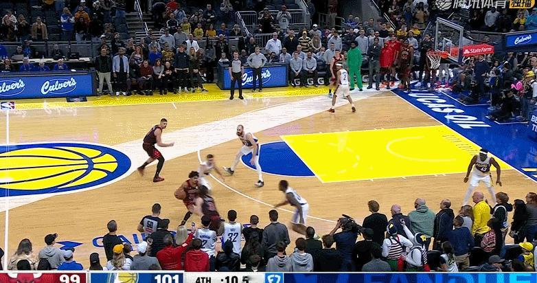 胡夫这个干扰球，有点亏……公牛vs步行者