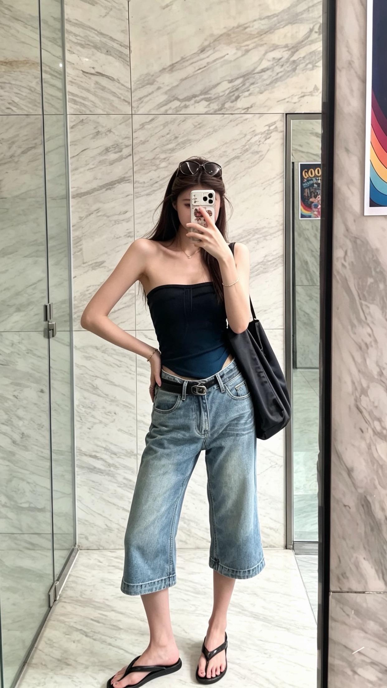 夏日chill穿搭 松弛感日常look 夏日穿搭，今日份ootd