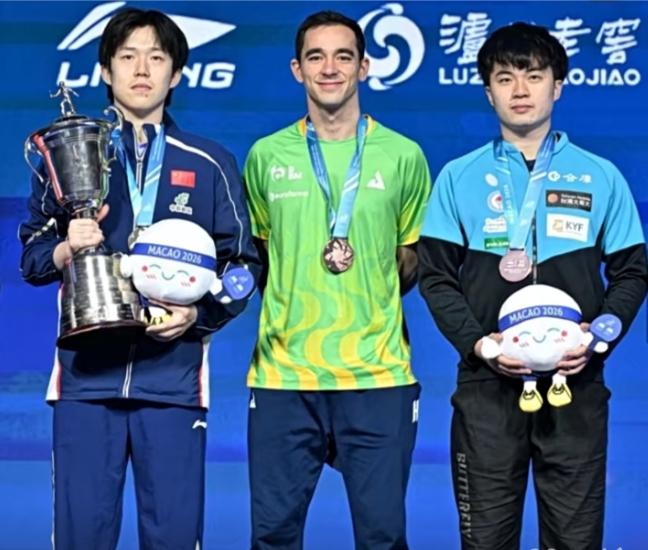 在2026年澳门乒乓球世界杯男单赛事落下帷幕后，一则令人诧异的事件引发了广泛关注