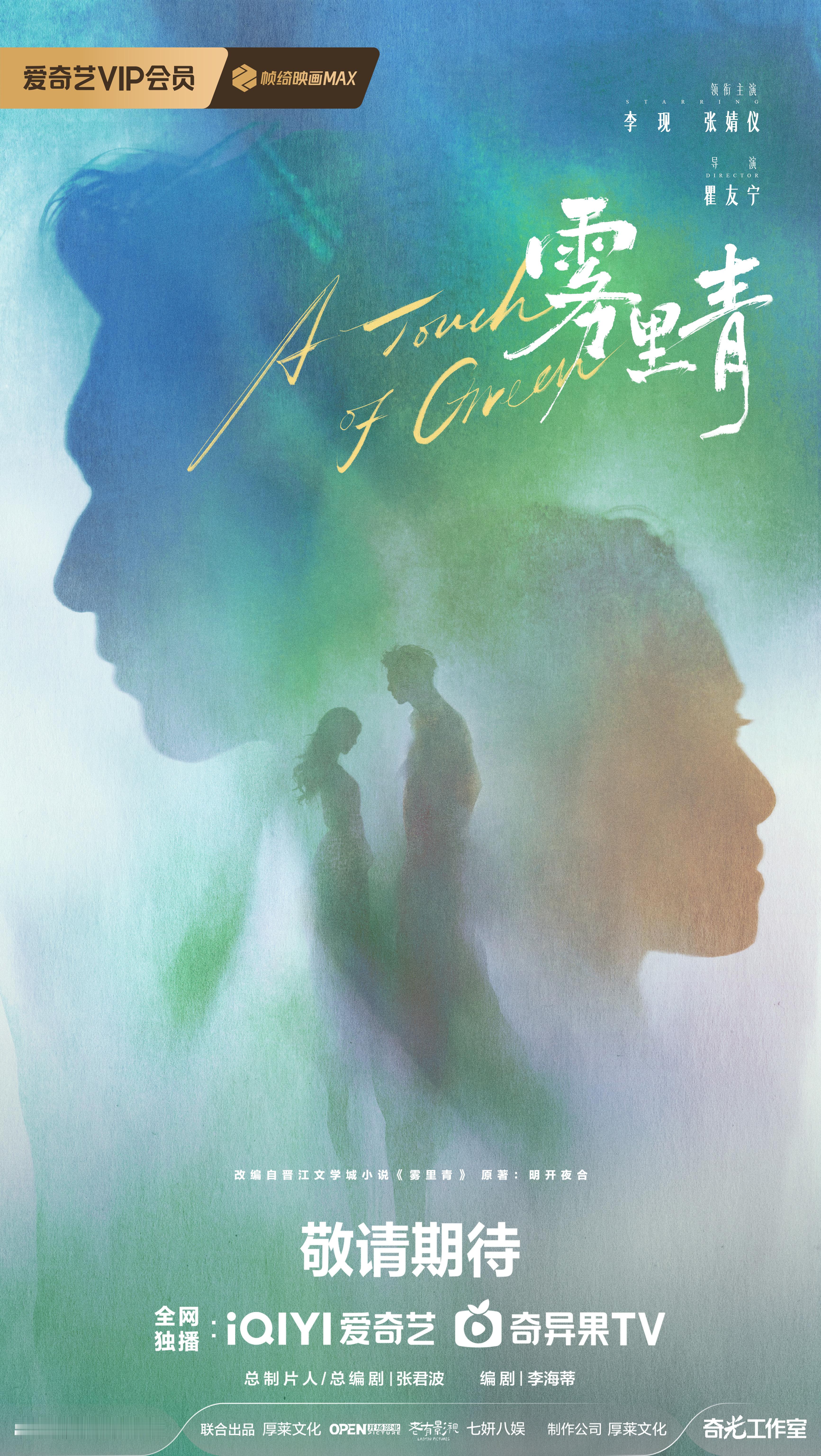 李现张婧仪双人海报 李现新剧《雾里青》发布官宣双人海报，看介绍感觉这又是现男友的