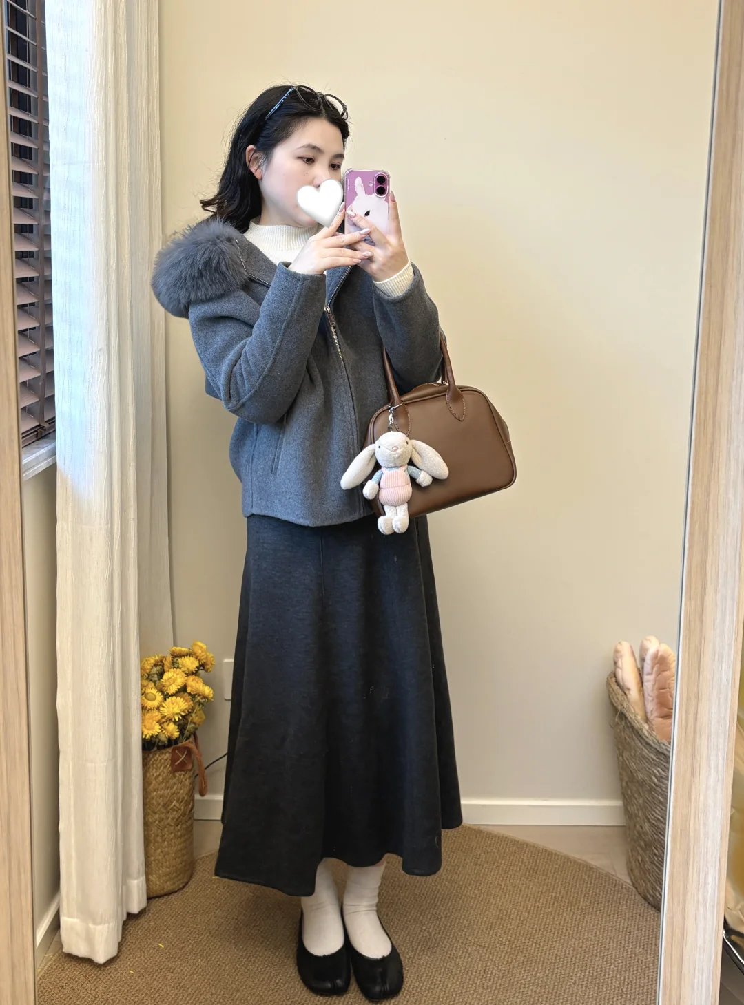 🩶冬天的大衣最看重质感了！