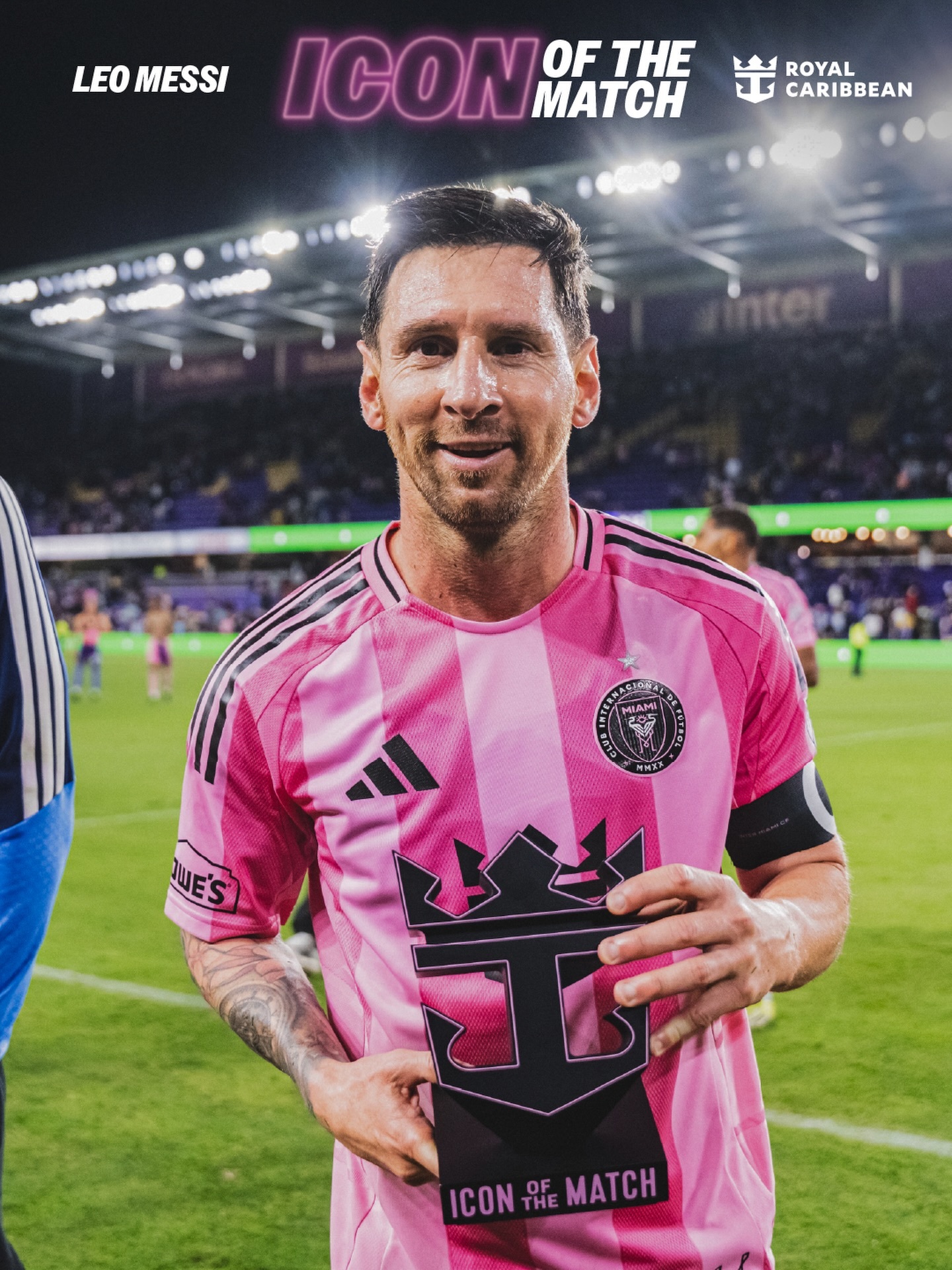 【Icons of the match】迈阿密国际官方：为这样的夜晚而设定 🔟
