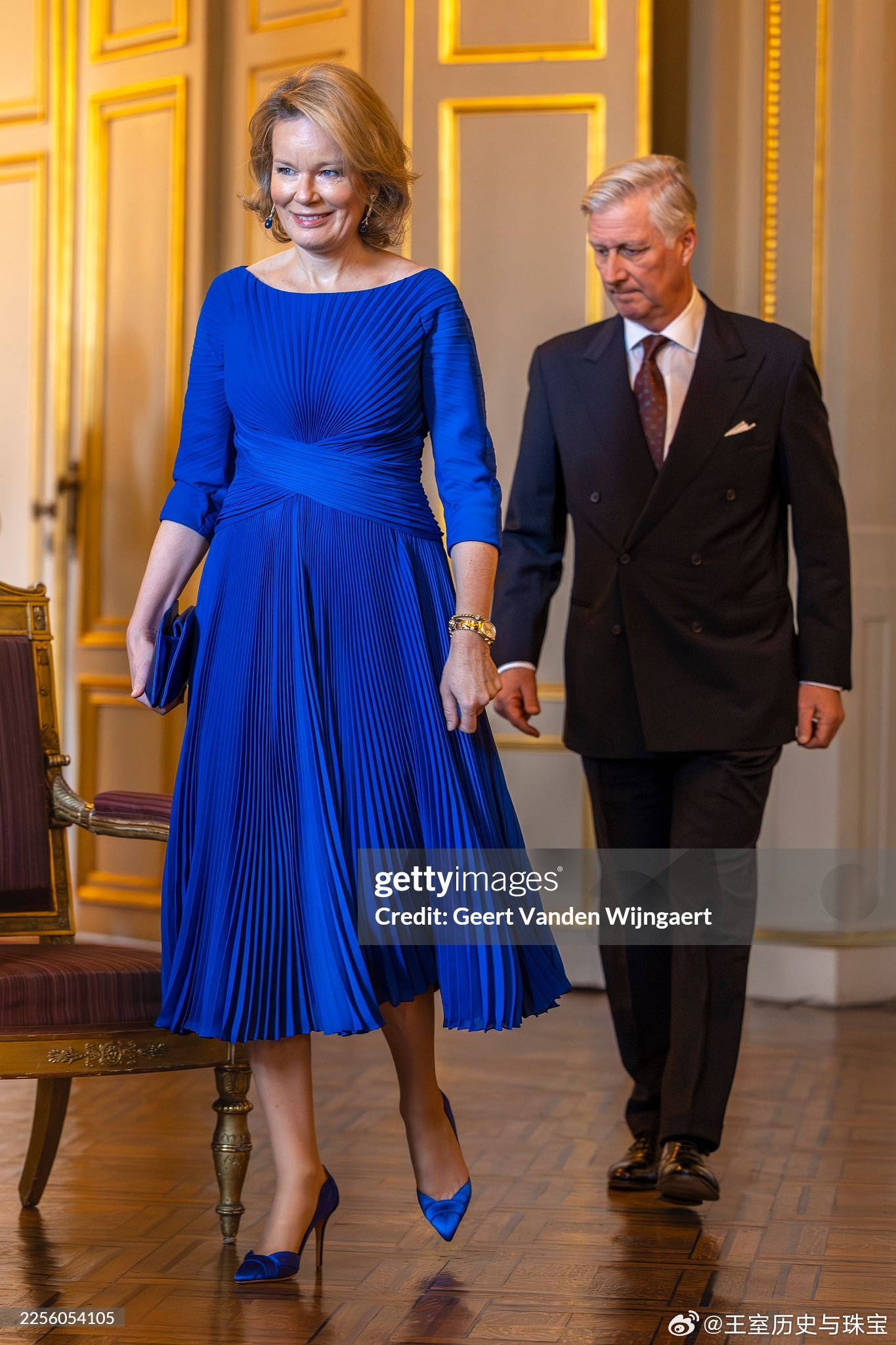 新闻 2026.1.13 比利时国王夫妇出席第二场新年接待会，接待欧洲各机构领导