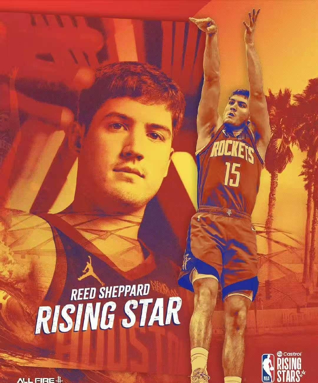 恭喜谢泼德入选新秀挑战赛

这是他连续第二年入选，唯一不同的是去年代表一年级，今