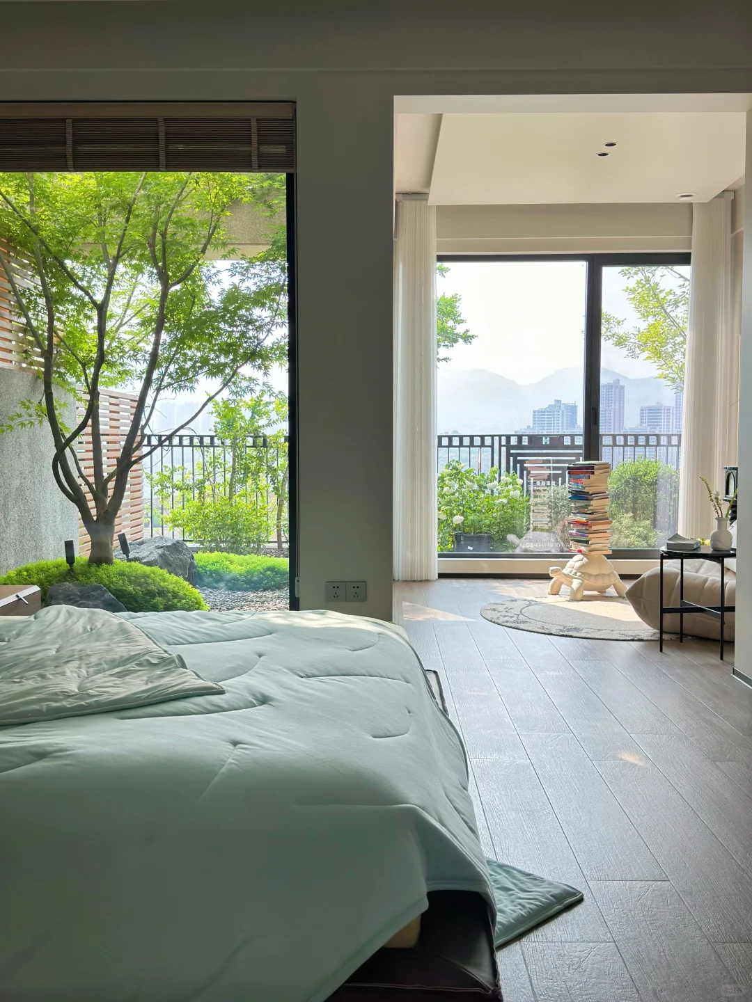 大平层迎来惬意夏日，同时感受阳光☀️和清凉