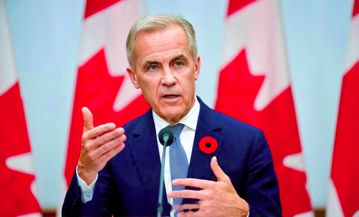 加拿大总理卡尼呼吁民众购买本国产品，因为特朗普曾威胁要对这些产品征收 100% 