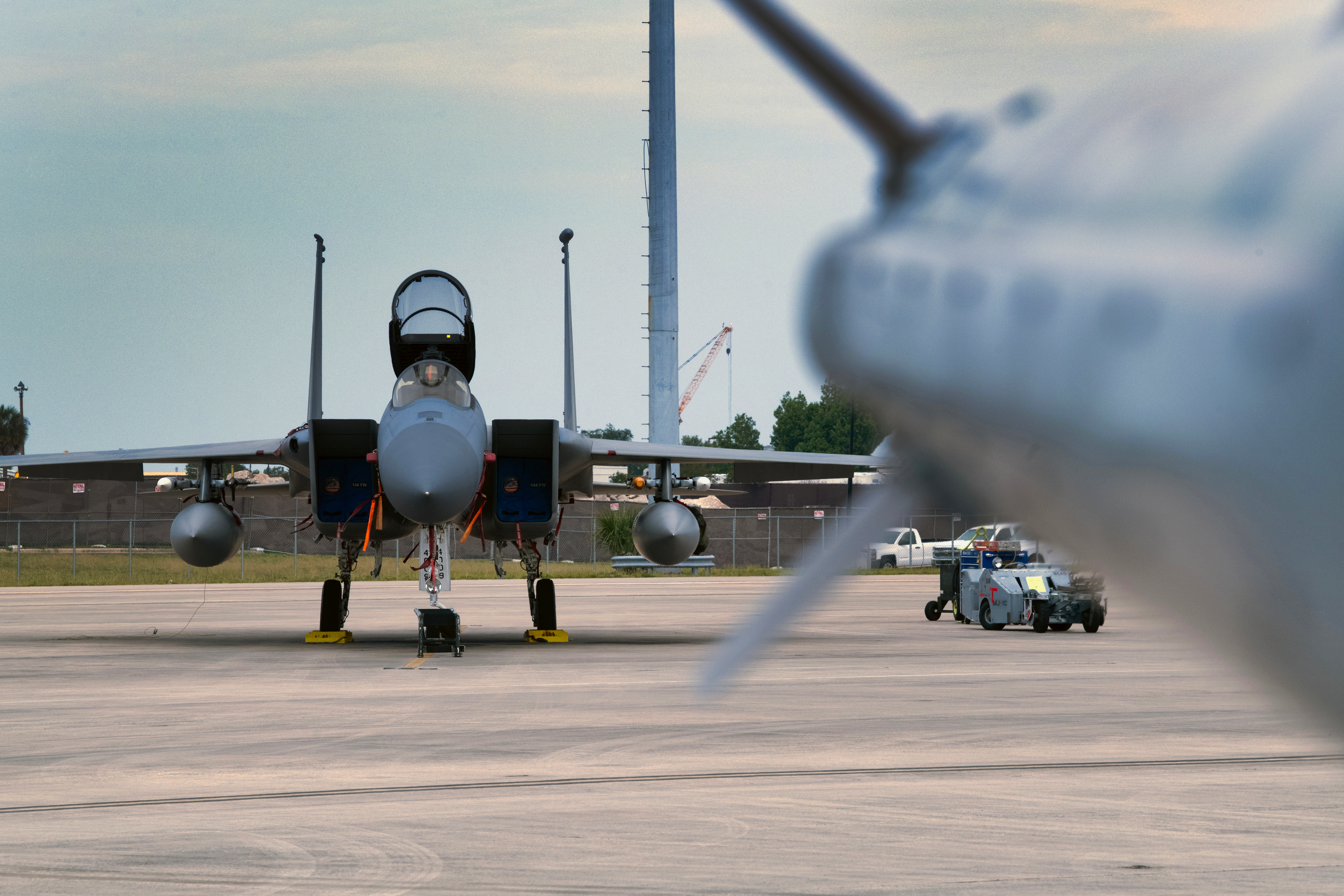 【美空军125联队开始退役F-15C战斗机】2023年8月14日，美国空军第12