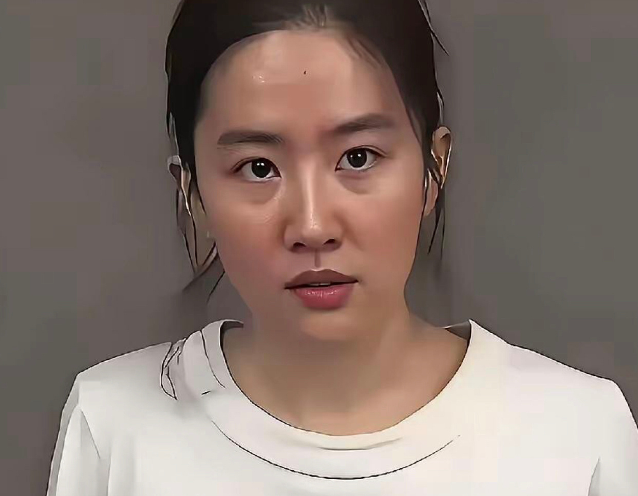 素颜状态下的刘亦菲，这皮肤也太好了吧 