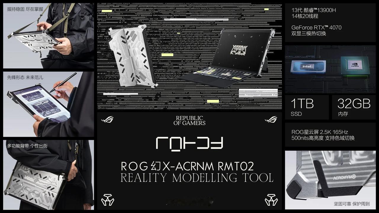 #ROGxACRONYM# 全明星制作团队，全新主张，超强配置！ROG幻X-AC