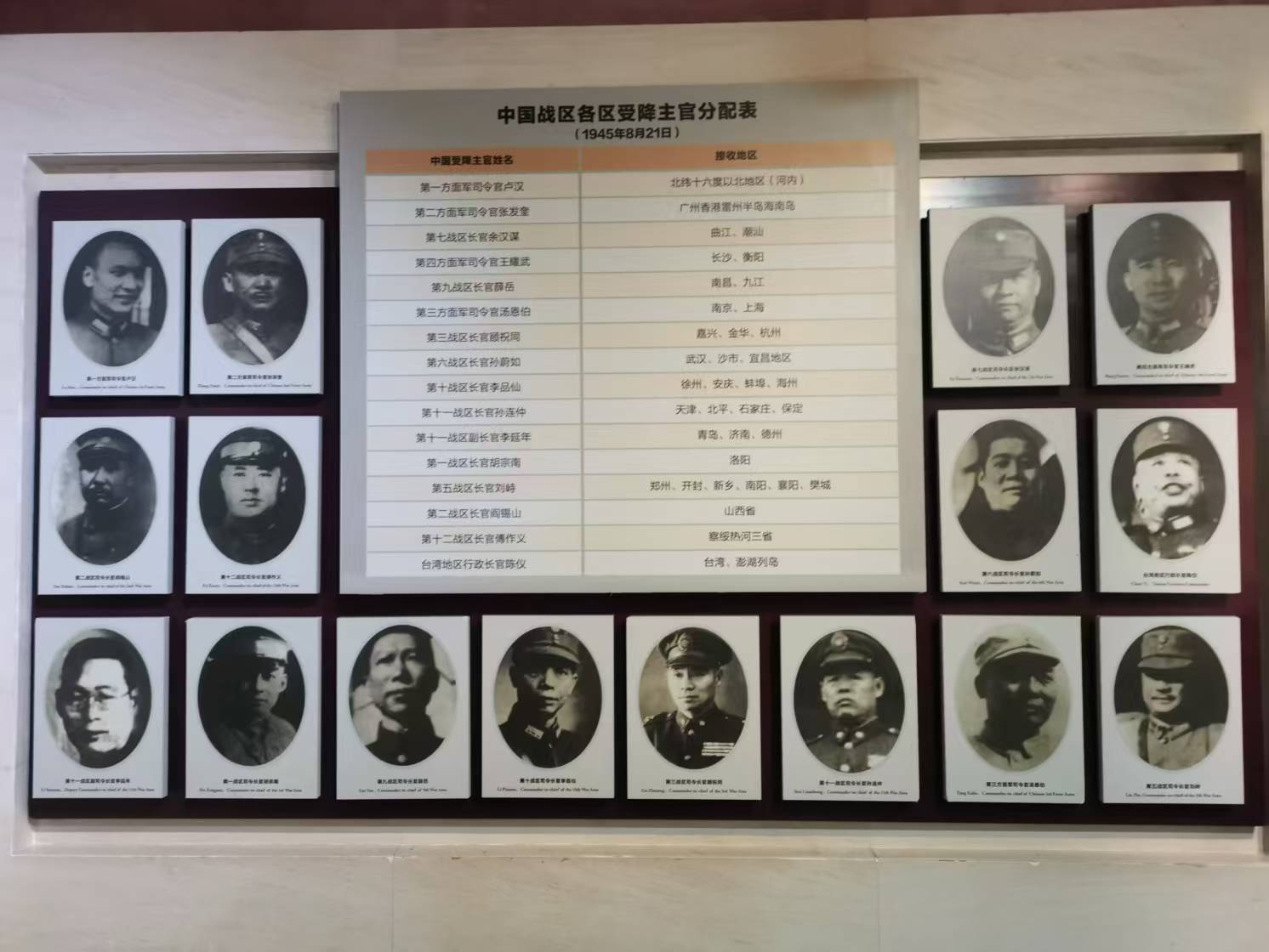 芷江受降后，国民党政府先后在16个地区举行受降仪式。为了捍卫受降权利，解放区军民