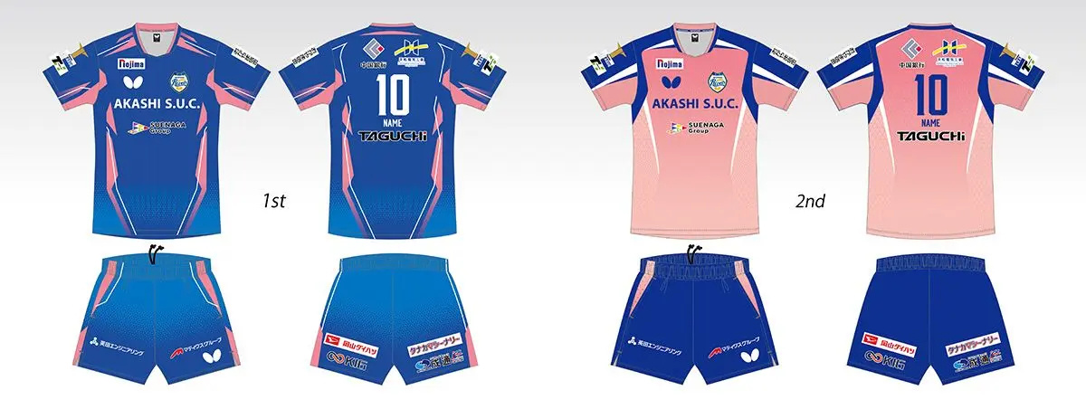 张本智和张本智和t联赛 2026-2027赛季冈山Rivets队服设计cr.t.