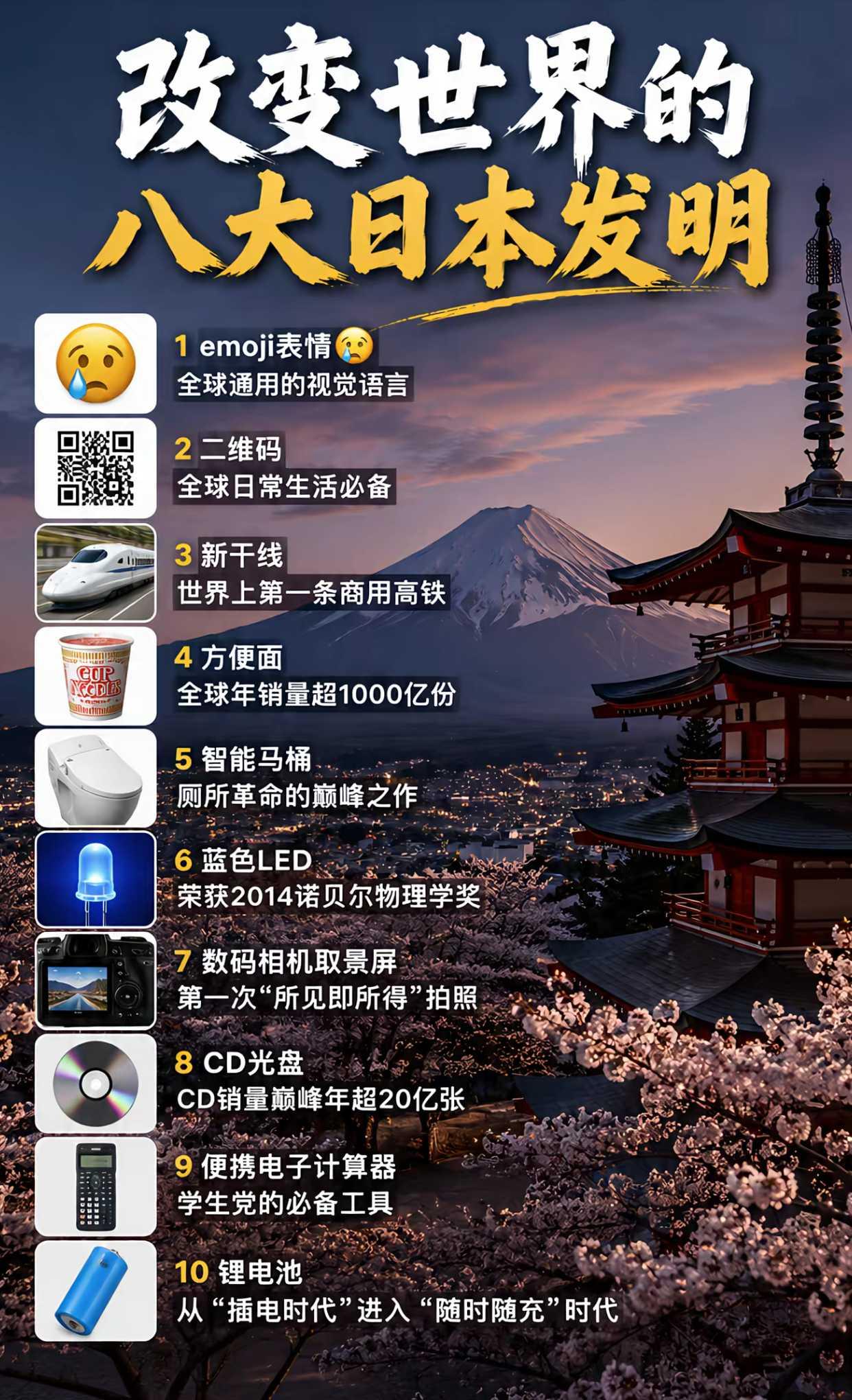 改变世界的日本发明创造