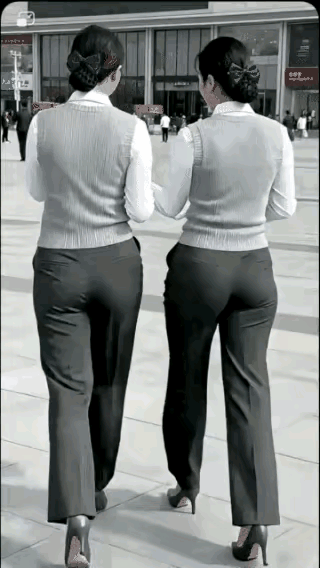 这是啥单位，服装和鞋都是统一的真好！