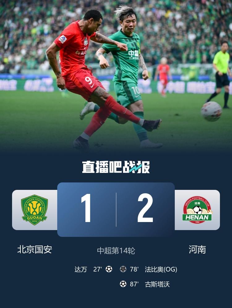 专治各种不服的河南足球队又回来了！
中超联赛第14轮，河南队客场挑战北京国安队。
