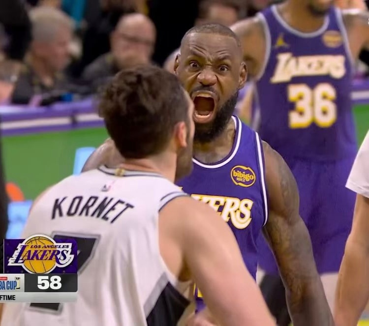 老詹这是要吃了科内特