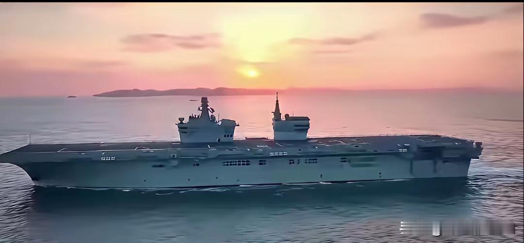 076型电磁弹射两栖攻击舰。中国海军两栖舰 电磁弹射车 
近日媒体曝光，076四