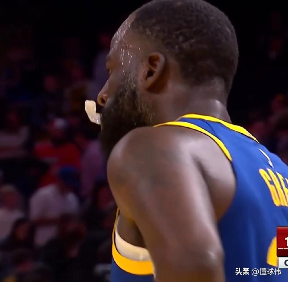 没库里不行！追梦格林谈库里：

“少了库里。”

“我们在关键时刻。”

“真的