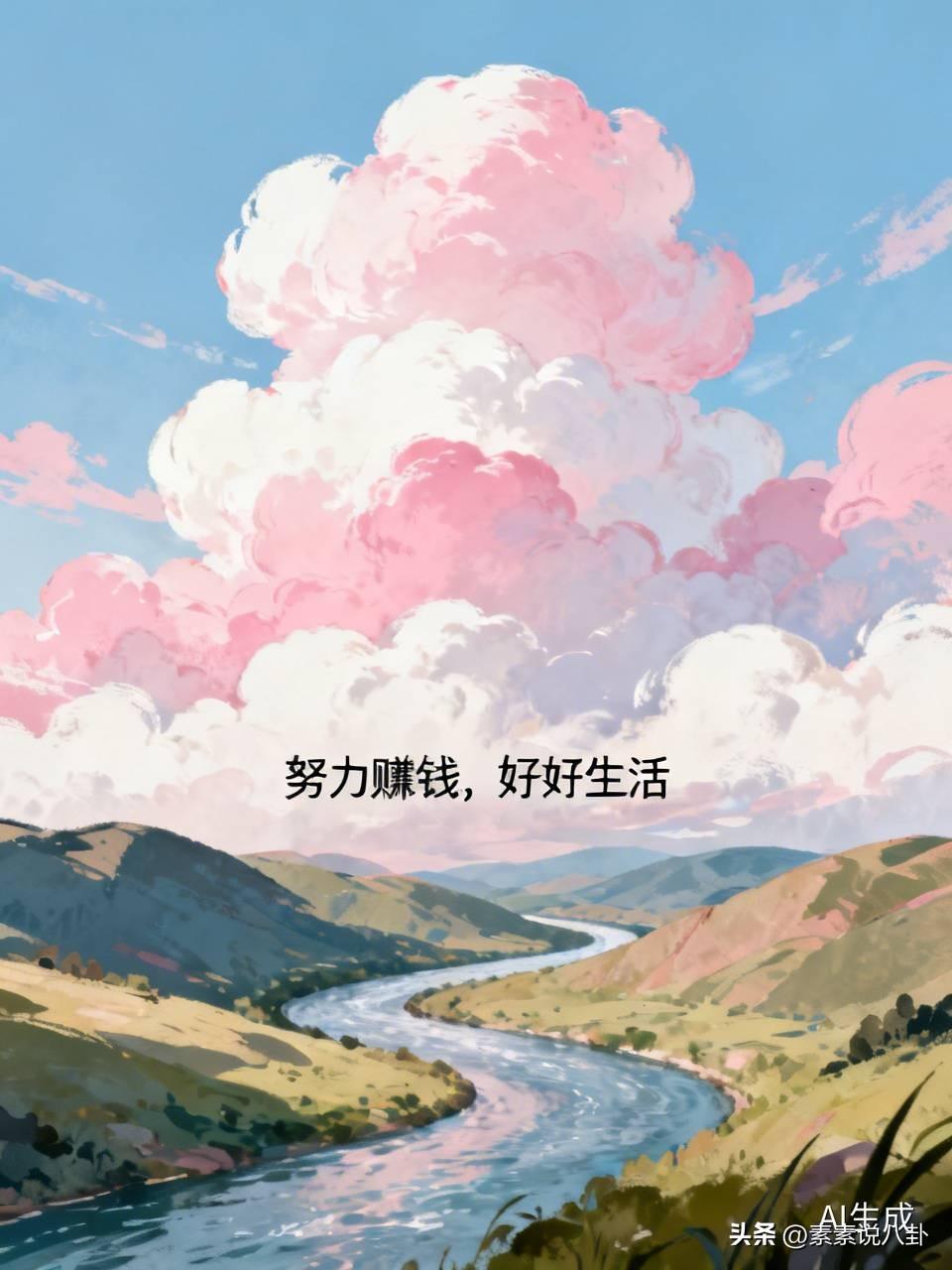 努力赚钱，好好生活。