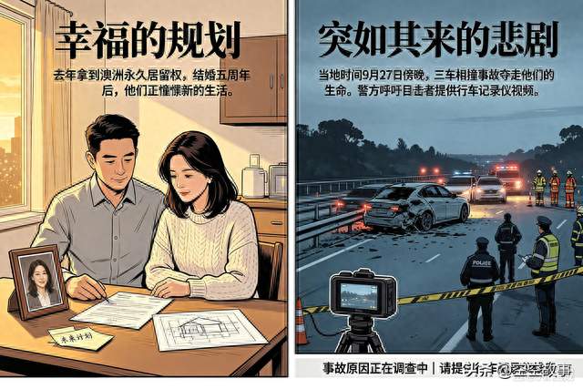中国夫妇在澳洲遭遇车祸身亡