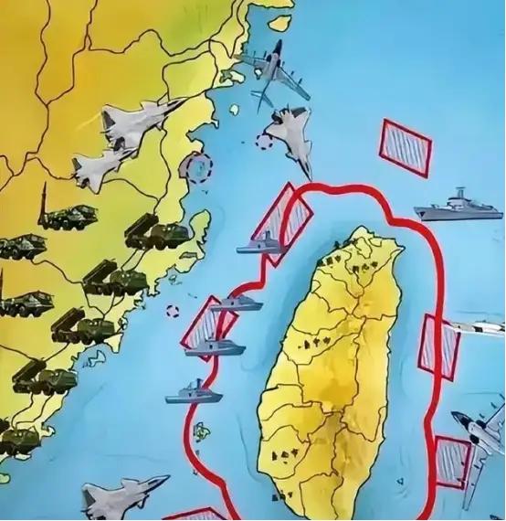 美国icon现在才后知后觉：中国早把台湾icon当成了“钓大鱼的饵”，而美军ic