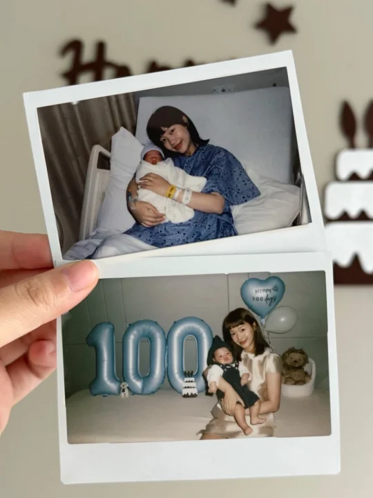 当妈妈 居然100天啦 👶🏻