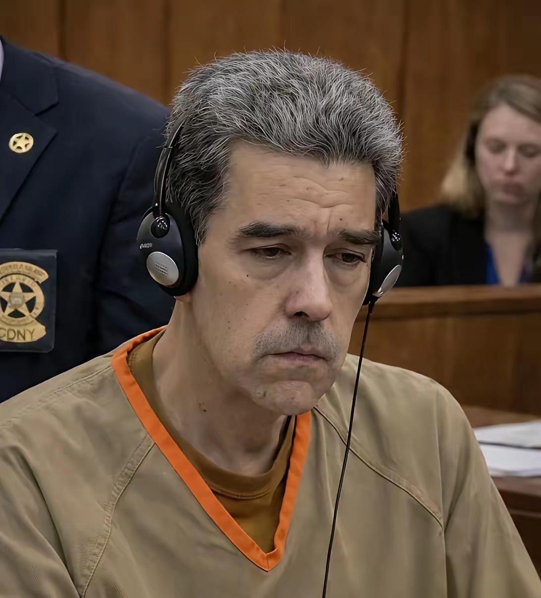 马杜罗被美国绑架三个月后，瘦得不成样子，没有一点精气神这，相较绑架之前，简直判若