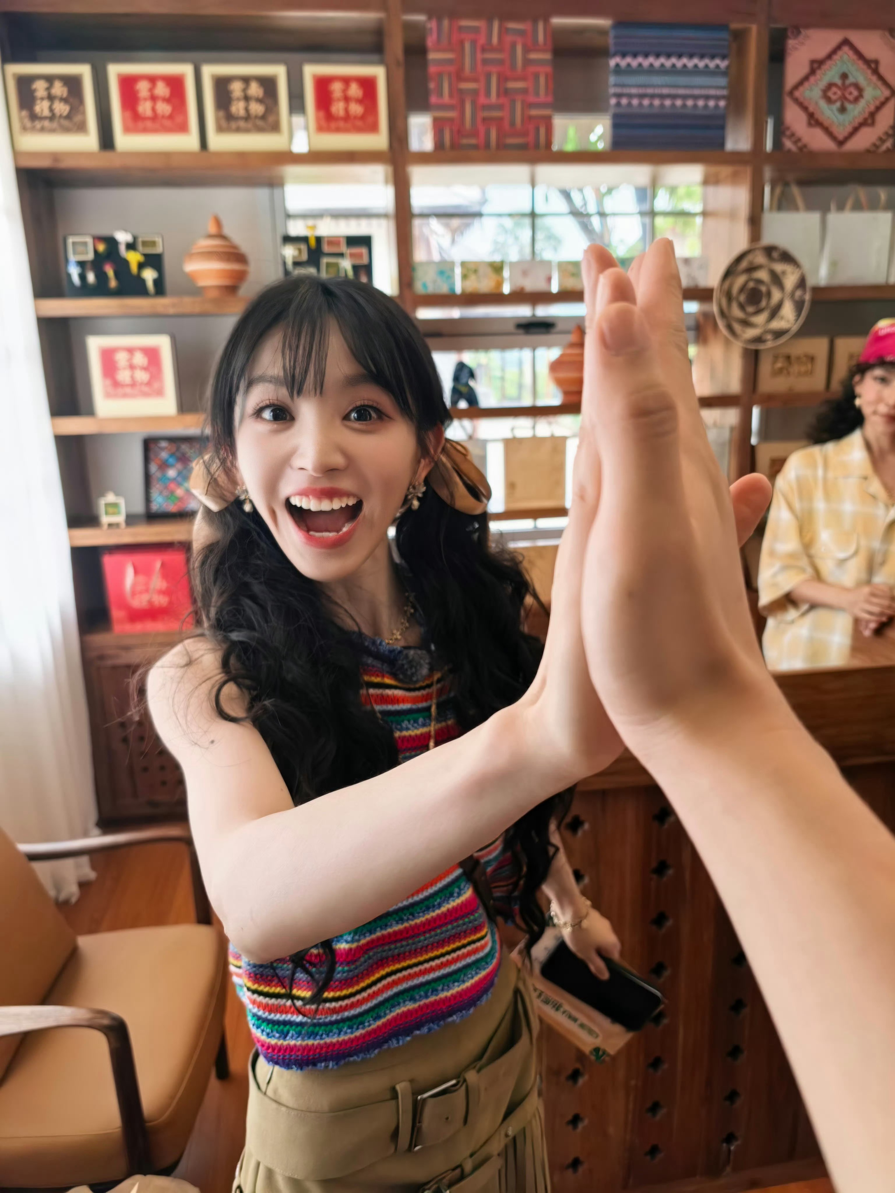 田曦薇甜妹天花板 此女笑容感染力无敌啦！甜妹权威毋庸置疑！！！ 