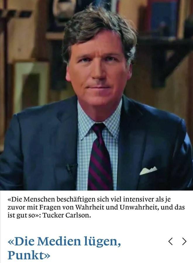 快讯：美国政府已禁止 Tucker Carlson 采访俄罗斯总统普京
在接受瑞