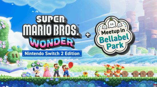 在任天堂直面会上，《超级马里奥惊奇》Switch 2版+Meetup in Be