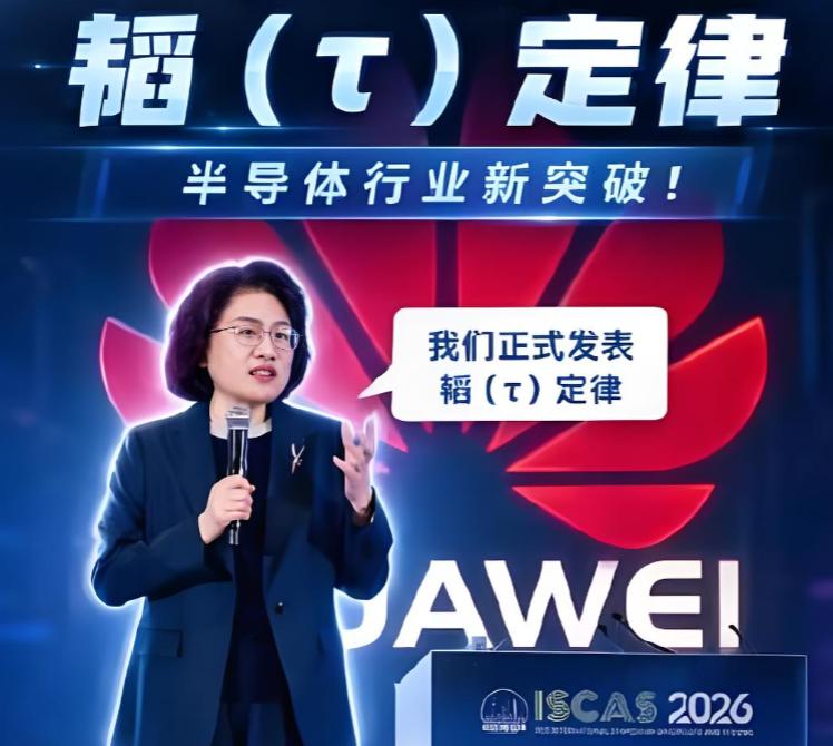 何庭波，华为“芯片女王”，向全球正式发表“韬（τ）定律”——她是华为17人董事会