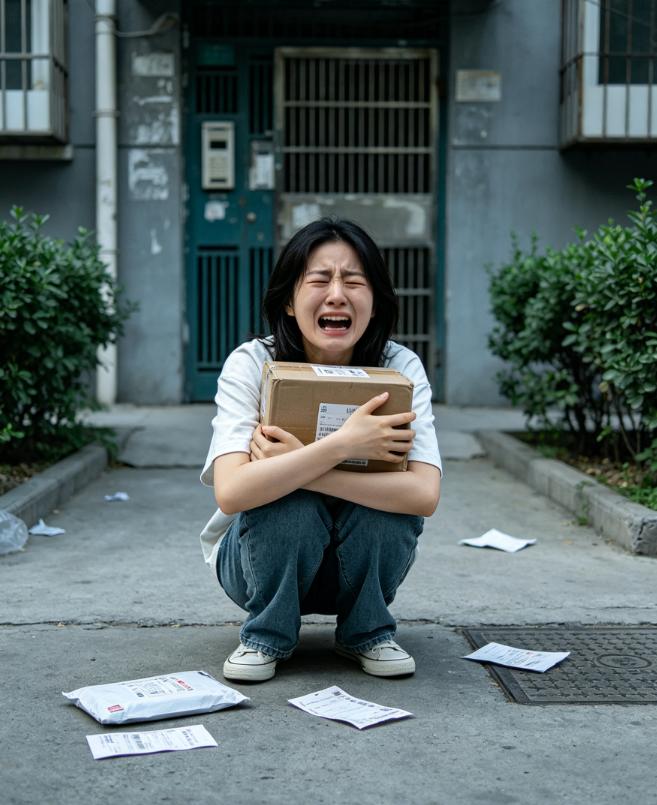 太让人破防了！ 5月27日 ，河南，孙女拿着买给奶奶的快递飞奔回家，却得知奶奶离