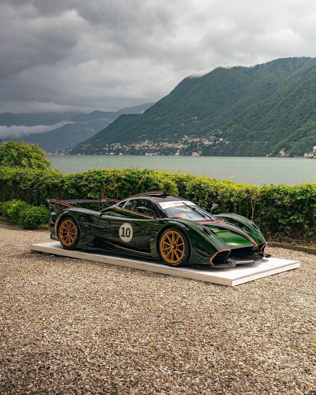 格鲁梅洛Pagani Huayra R Verde Smeraldo ​​​
