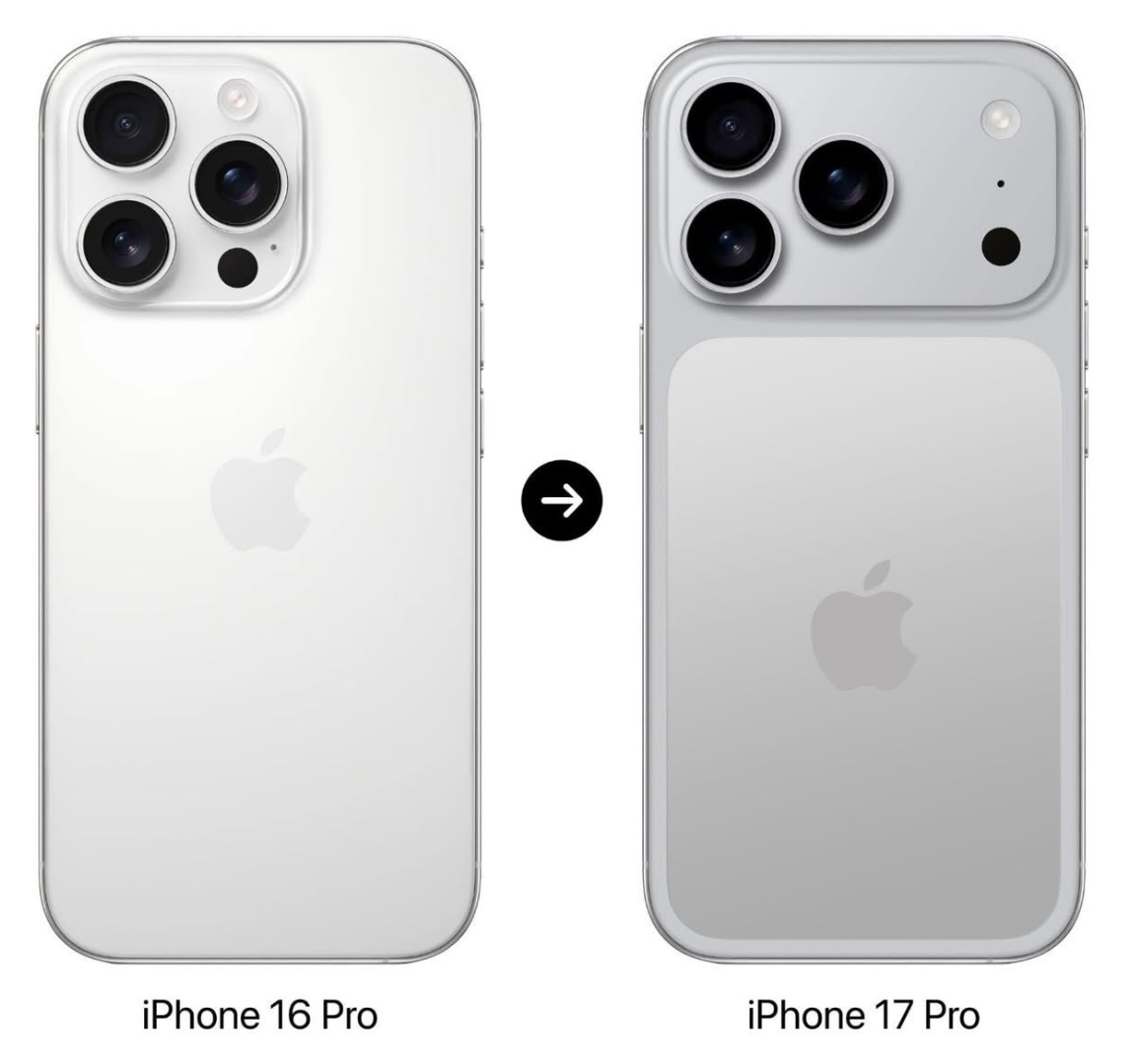 iPhone16Pro Max用户拒绝升级iPhone17Pro，因为新款太丑了