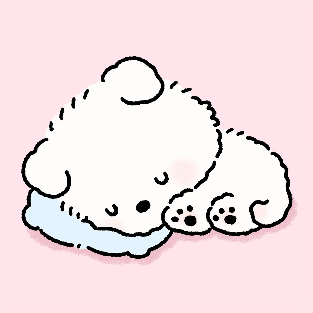 一只叫lucky的小狗春日企画头像