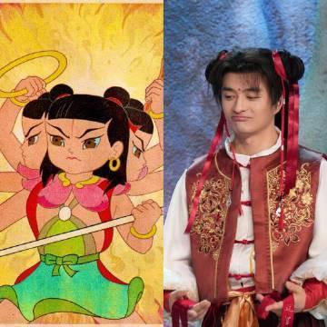 这么老的哪吒不多见了适合全家人一起看的哪吒拉着全家二刷！这版中年哪吒真的太有梗，