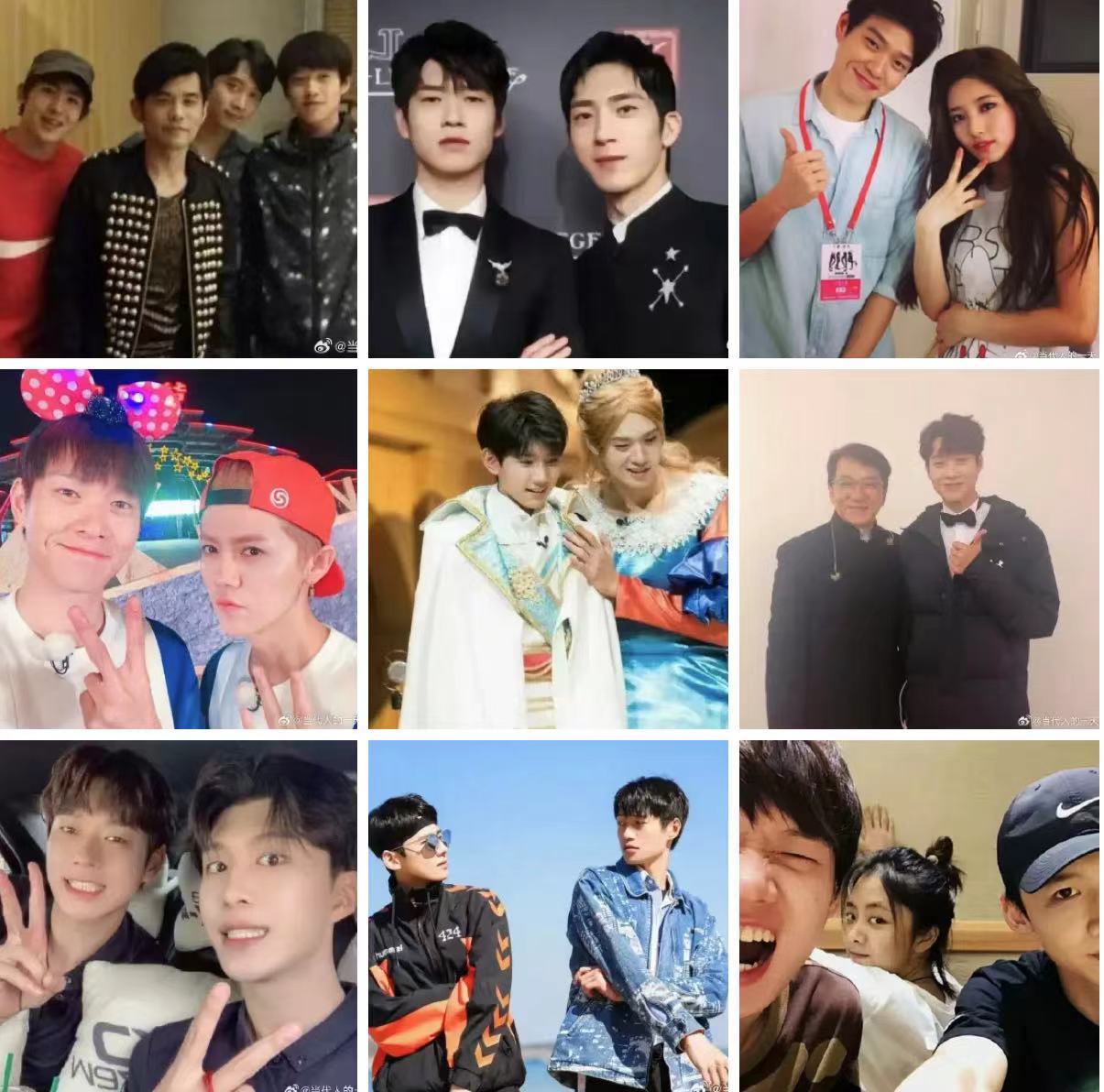 #魏大勋的圈内人缘# 咱就是说魏大勋的圈内人员真的是挺不错的呢，看了就让人羡慕，