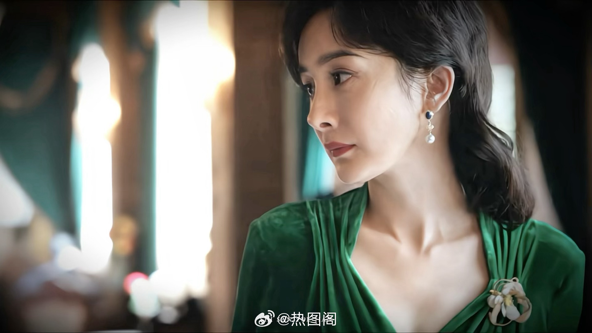 杨幂姐姐替关雪保存的旗袍 热图阁公众号 