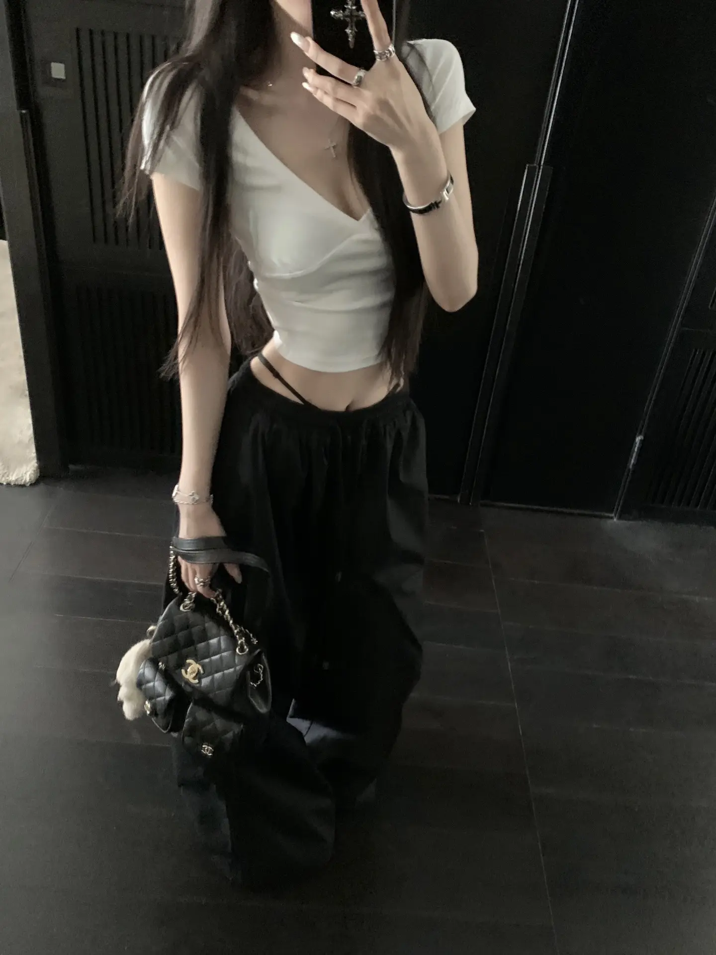 今天穿这样。