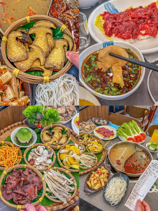 西双版纳菌菇火锅饮啖汤鲜到拍台啊！😍