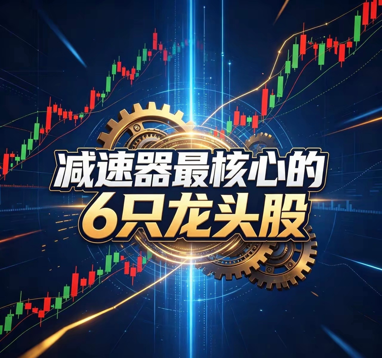 减速器最核心的6只龙头股1. 绿的谐波地位：国内谐波减速器绝对龙头，市占超60%