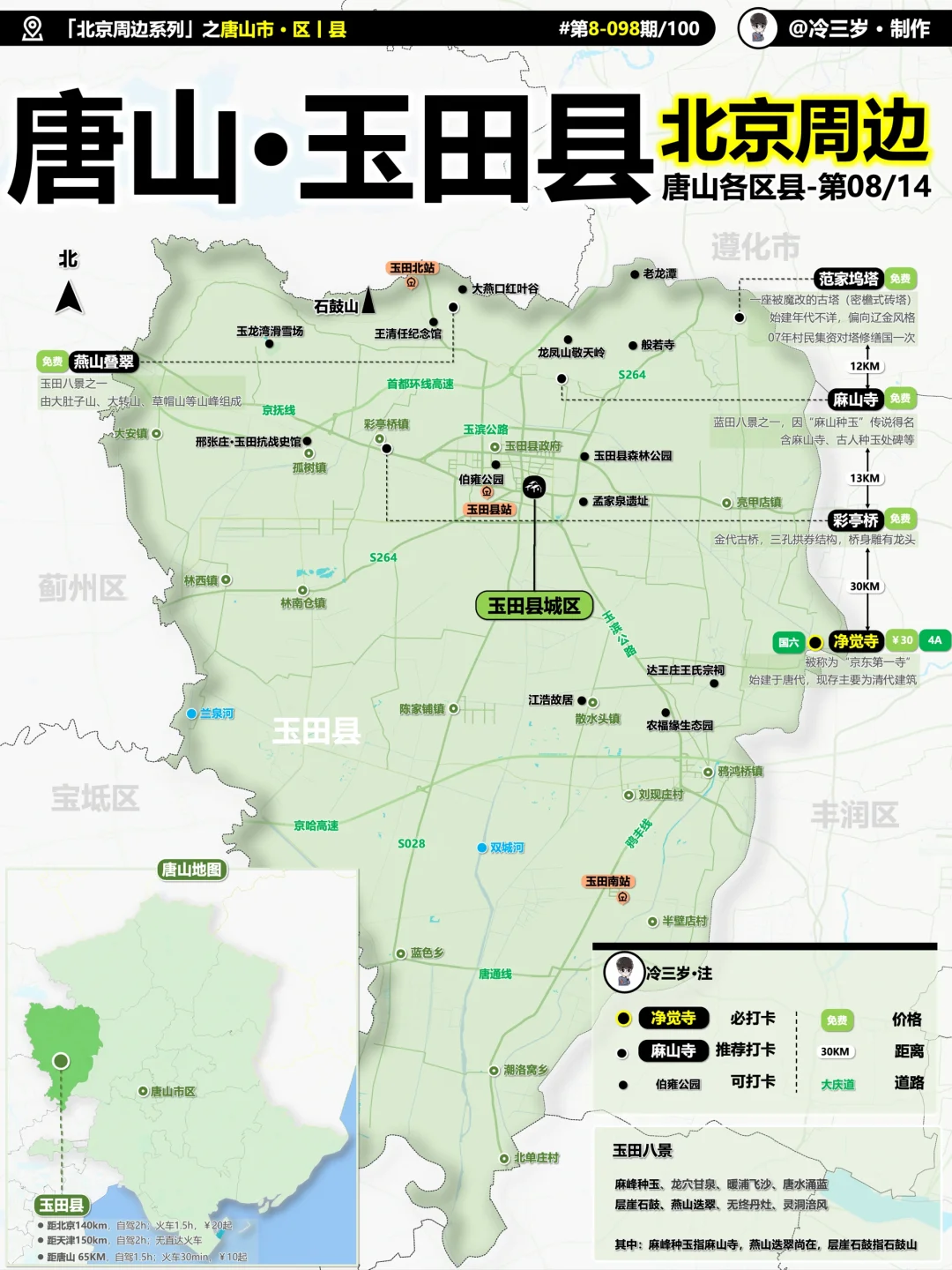 唐山市玉田县，一个有故事的地方