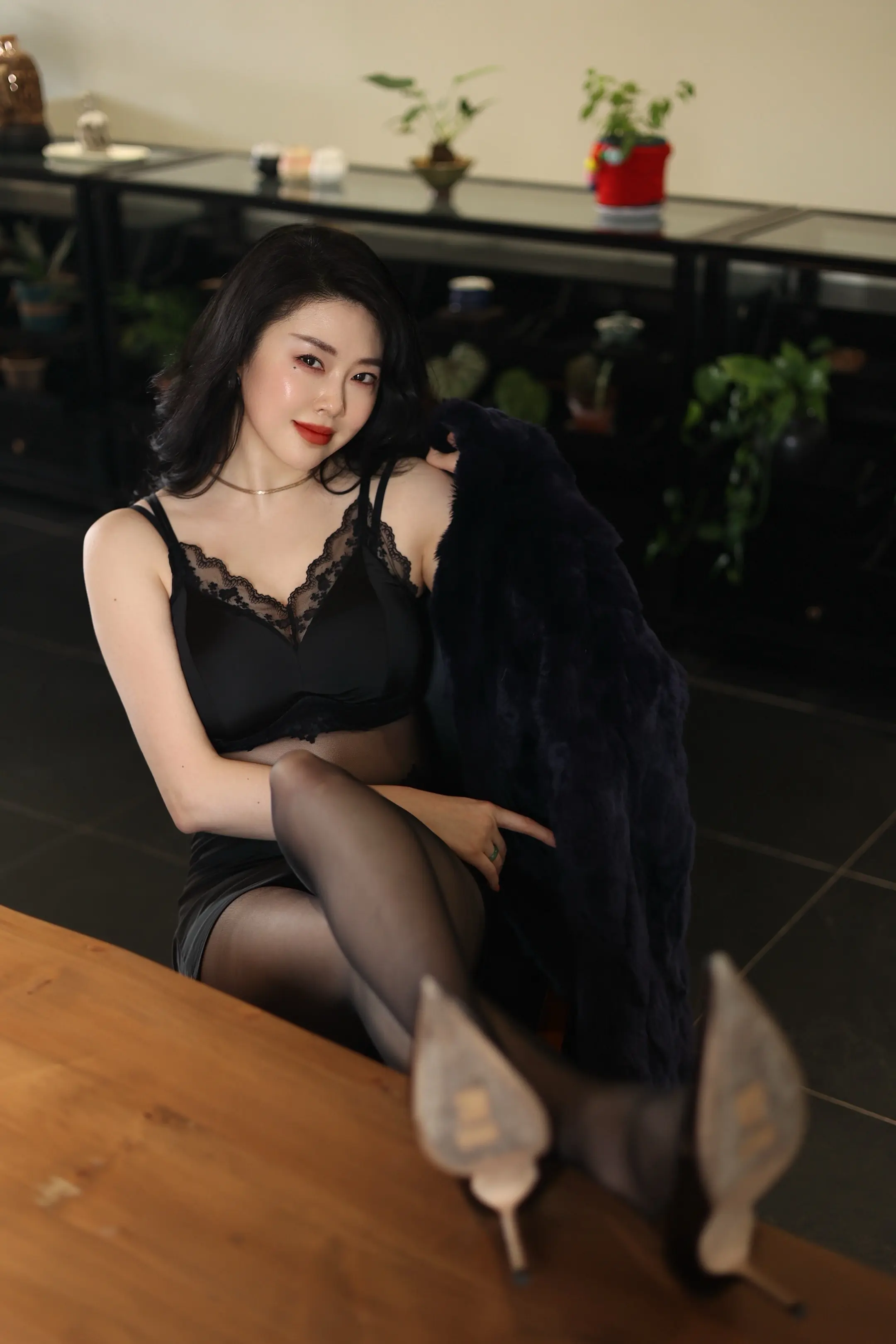 我长什么样 女人味就长什么样。