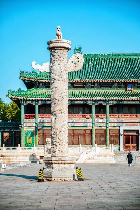 故宫边有座通体全绿的老建筑❇️神秘了近百年